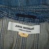 Secondhand Junya Watanabe Comme des Garçons Blue Stone Washed Denim Trench Coat - '00s