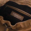 Secondhand Saint Laurent Nadja Brown Floral Suede Handbag – '00s