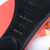 Secondhand Balenciaga Leather Studded Accents T-Strap Sandals - '10s