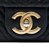 Chanel Medium Quilted Chevron Wrinkled Lambskin Surpique Flap Secondhand