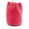Chanel Mini Velvet Crystal Pearl Crush Bucket Bag Secondhand