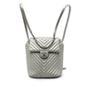 Chanel Small Chevron Iridescent Calfskin Urban Spirit Backpack Secondhand