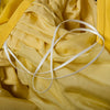 Secondhand Rochas Yellow Dress with Open Back Detail - '10s