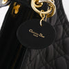 Secondhand Dior Medium Lady Vintage Cannage Nera - '90s