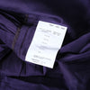 Secondhand Miu Miu Long Purple Sleeveless Dress with Ruffle Straps and Tiered Pleated Skirt - '10s