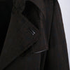 Secondhand Karen Millen Brown Monogram Jacquard Belted Trench Coat