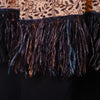 Secondhand Lanvin Strapless Printed Silk Dress with Jewel Detail- '00s
