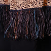 Secondhand Lanvin Strapless Printed Silk Dress with Jewel Detail- '00s