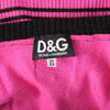 Secondhand D&G Dolce & Gabbana Pink & Black Knit Twinset – 00s