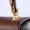 Secondhand Gucci Leather Bamboo Bag- '60s