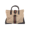 Secondhand Gucci Monogram Canvas Junco Tote Bag - '00s