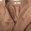 Secondhand Mani Camel Wool Asymmetric Wrap Vest - '90s