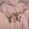 Secondhand Blumarine Sheer Silk Slip Dress With Floral Appliqué - '90s