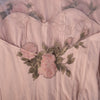 Secondhand Blumarine Sheer Silk Slip Dress With Floral Appliqué - '90s