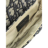 Dior Mini Oblique Canvas Saddle Bag Secondhand