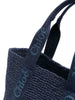 Chloé Medium Woody Blue Tote Bag Secondhand