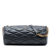 Saint Laurent Small Quilted Lambskin Sade Tube Bag Secondhand