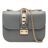 Valentino Small Leather Rockstud Glam Lock Crossbody Secondhand