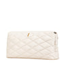 Saint Laurent Large Quilted Lambskin Sade Clutch Secondhand