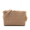 Dior Suede Cannage Lady Dior Crossbody Secondhand