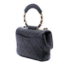 Chanel Mini Quilted Lambskin In The Loop Flap Secondhand