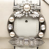 Miu Miu Goatskin Madras Soft Calf Crystal Embellished Crossbody Secondhand