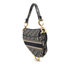 Dior Oblique Embroidered Canvas Saddle Bag Secondhand