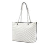Chanel CC Perforated Chevron Caviar Shopping Tote Secondhand