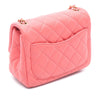 Chanel Mini Square Classic Lambskin Pearl Crush Single Flap Secondhand