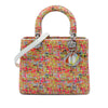 Dior Medium Multicolor Tweed Lady Dior Secondhand