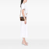 Celine Classique Triomphe Coated Canvas and Calfskin Triomphe Crossbody Secondhand