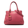 Prada Vitello Daino Open Convertible Tote Secondhand