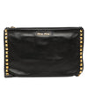 Miu Miu Studded Leather Zip Clutch Secondhand