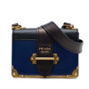 Prada Saffiano Trimmed City Calf Cahier Crossbody Secondhand