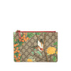 Gucci GG Supreme Tian Zip Clutch Secondhand