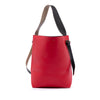 Celine Small Smooth Bicolor Calfskin Twisted Cabas Tote Secondhand