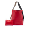 Celine Small Smooth Bicolor Calfskin Twisted Cabas Tote Secondhand