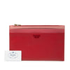 Prada Tricolor Saffiano Zippered Portfolio Clutch Secondhand
