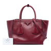 Prada Glace Calf Twin Pocket Satchel Secondhand