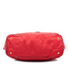 Prada Saffiano Trimmed Tessuto Zip Top Convertible Tote Secondhand
