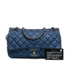 Secondhand Chanel Medium Quilted Iridescent Caviar Easy Flap