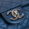 Secondhand Chanel Medium Quilted Iridescent Caviar Easy Flap