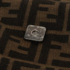 Fendi Zucca Canvas Shoulder Bag Secondhand