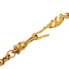 Chanel CC Gold Plated Teardrop Pendant Necklace Secondhand