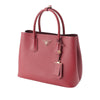 Prada Medium Saffiano Cuir Double Satchel Secondhand
