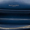 Saint Laurent Mini Croc Embossed Leather Monogram Sunset Wallet on Chain Secondhand