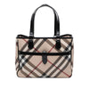 Burberry Supernova Check Coated Canvas Tote Secondhand