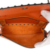 Valentino Pebbled Calfskin Rockstud Clutch on Chain Secondhand