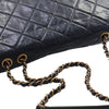 Chanel Medium Quilted Glazed Calfskin Bubble CC Flap Secondhand