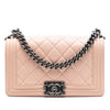 Chanel Old Medium Quilted Lambskin Boy Flap Secondhand